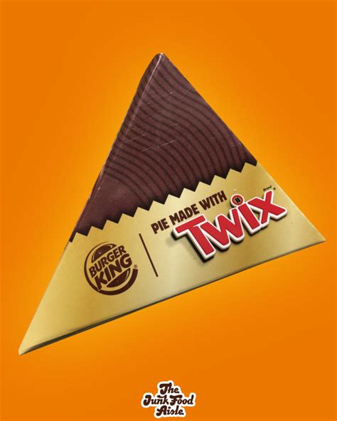 Burger King Pie Made with Twix - The Junk Food Aisle