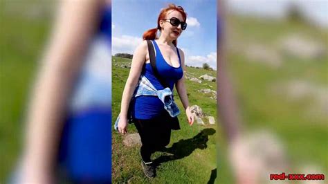 Busty Redhead Mature Shows Off Her Big Tits While Out On A Hike Red XXX Tnaflix