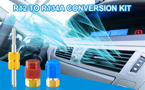 Kit De Conversion R12 Vers R134A Adaptateur De Montage R12 Vers R134A