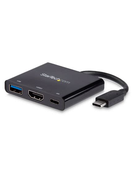 Adaptador Multipuertos USB C Con HDMI Puerto USB 3 0 PD De 60W