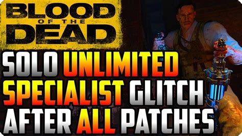 BO4 Zombie Glitches Solo Unlimited Specialist Glitch After All Patches