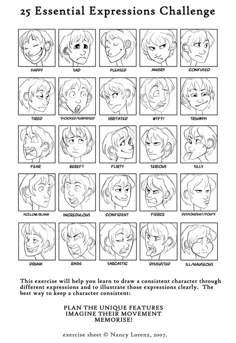 25 Expressions Lily By Terrizae On Deviantart