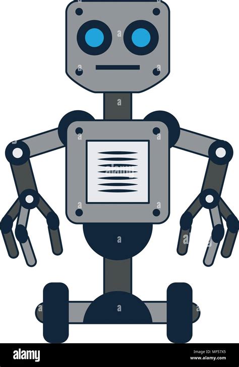 Robot technology cartoon Stock Vector Image & Art - Alamy