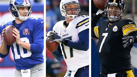 Eli Manning Philip Rivers Or Ben Roethlisberger Most Career Td Passes