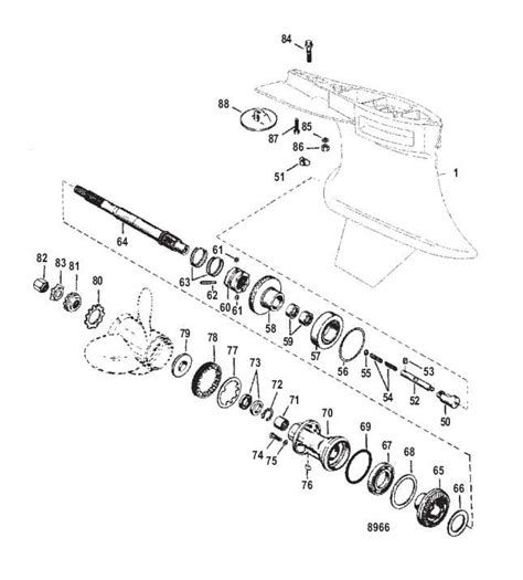 Exploring The Intricate Parts Of The Mercury 150 Black Max A Helpful Diagram