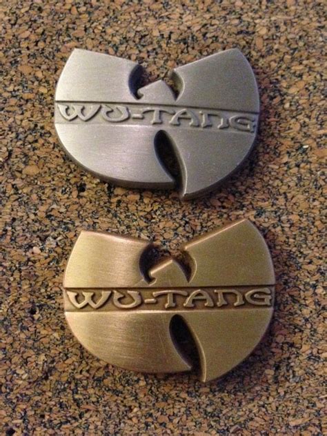 Wu Tang Clan Hat Pin Silver Lot Pin Jam Pin By Patchworkpandemic