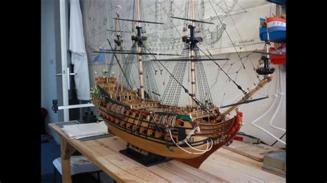 The History of Wooden Model Ship Building