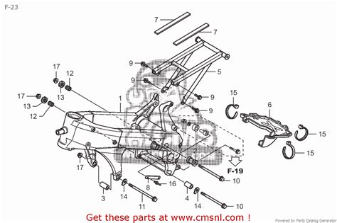 50100nx7000 Frame Body Comp Honda Buy The 50100 Nx7 000 At Cmsnl