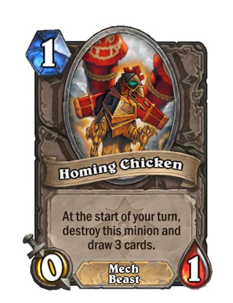 Homing Chicken - New Hearthstone Wiki