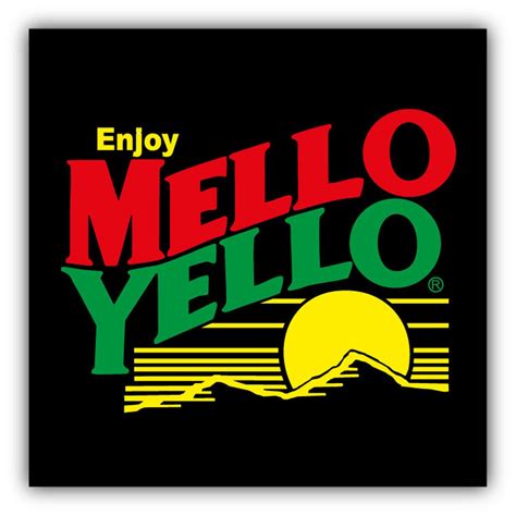 Mello Yello Nascar Racing Car Bumper Sticker Decal Etsy