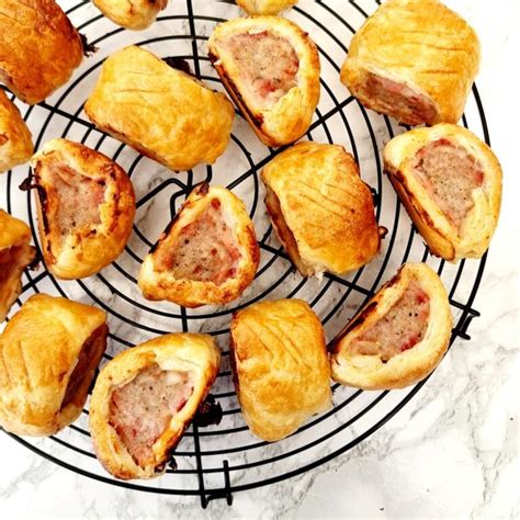 Pigs In Blankets Sausage Rolls Bacon Sausage Rolls Feast Glorious Feast