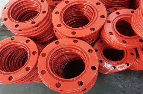 Smart Joint Ductil Iron Backing Ring For Hdpe Pipe System With Flange