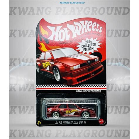 Hot Wheels 郵寄 年阿爾法羅密歐 V Ti 模型車 包括保護卡 蝦皮購物
