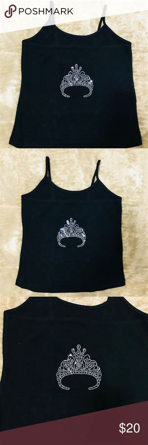 Princess Rhinestone Crown Tank 5 Listings Available In This Size