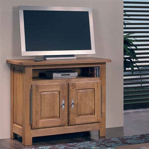 Mueble Tv R Stico De Roble Macizo De Dos Puertas