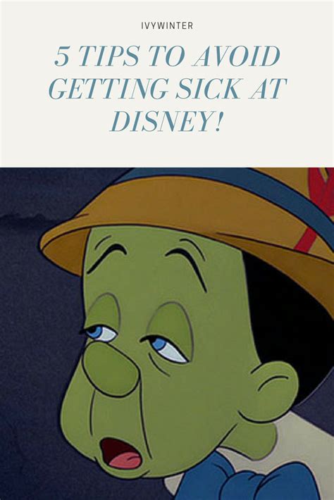 Getting Sick In Disney Or After Your Disney Trip Is The Worst Here S 5 Tips On How To Avoid It