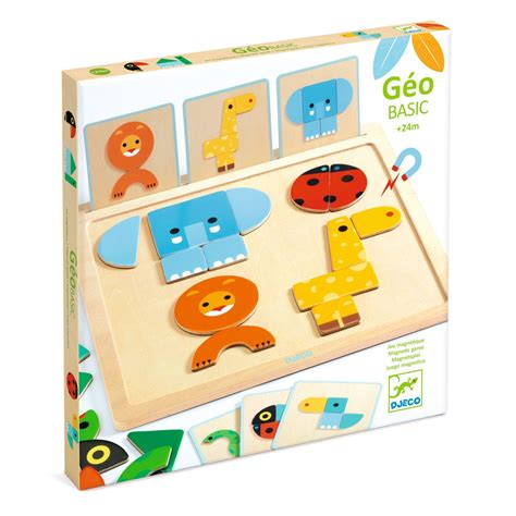 Jeu magnétique geobasic L Instant Créatif