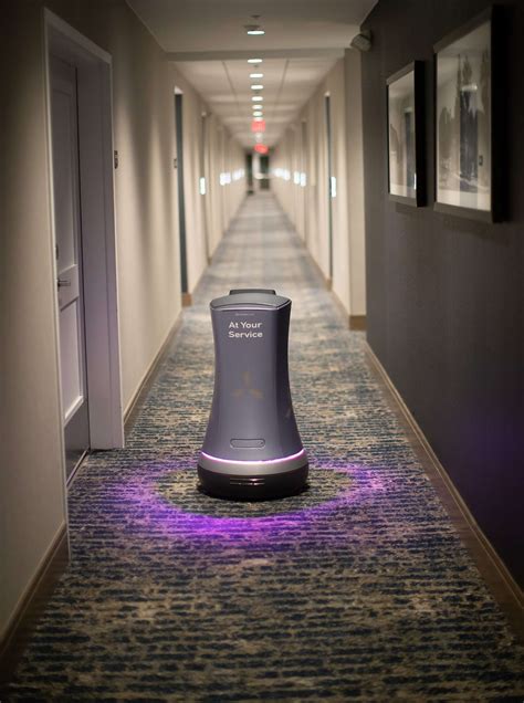 Hotels’ newest helpers: Robot room service