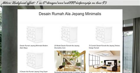 Desain Rumah Ala Jepang Minimalis