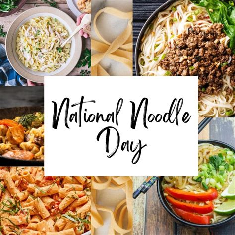 National Noodle Day • The Wicked Noodle