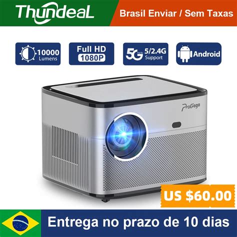 Auto Projetor Port Til Do Foco Andr Ide Teatro Home Esperto 3D 2K V Deo