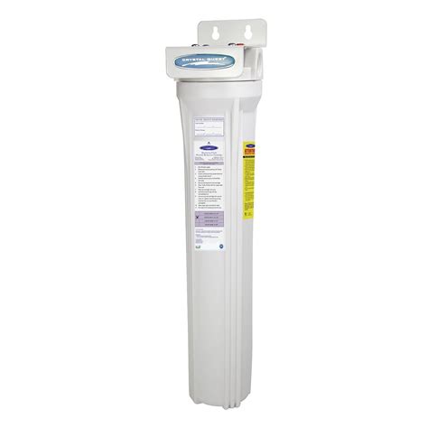 Slimline Whole House Water Filter For Fluoride Removal Crystal Quest