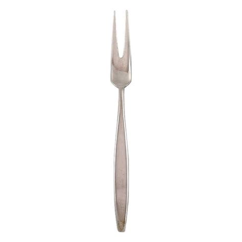 Tias Eckhoff For Georg Jensen Cypress Meat Fork In Sterling Silver