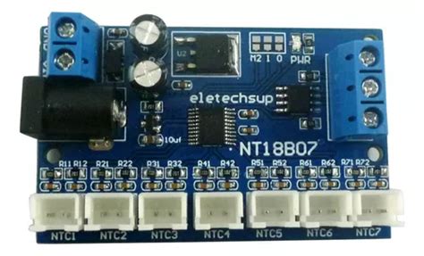 Medi O Do Sensor De Temperatura Rs Ntc De Canais Modbu