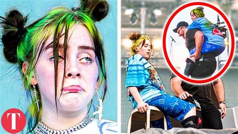 10 Times Billie Eilish Broke Down On Stage Moments Chords - Chordify