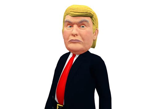 3d Model Caricature Trump