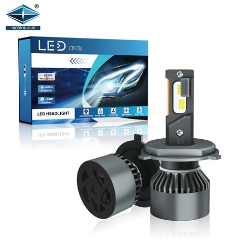 Universal Auto LED Light 110watts 6000 Lumen H4 H13 9004 9007 For Car