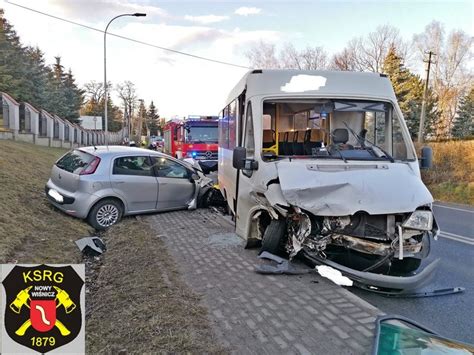 Wypadek Busa W Kopalinach Trzy Osoby Poszkodowane Bochnianin Pl