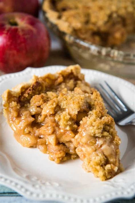 Dutch Apple Crumb Pie With Streusel Topping Adventures Of Mel