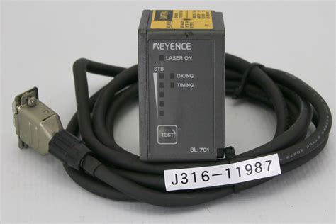 11987 KEYENCE LONG DISTANCE HIGH RESOLUTION BARCODE LASER READER