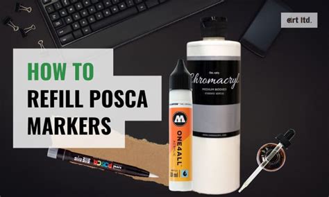 How To Refill Posca Markers 2 Easy Ways