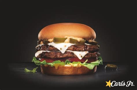 FAST FOOD NEWS Carls Jr And Hardees Jalapeno Double Cheeseburger