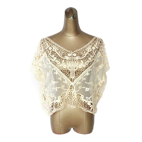 Lace Transparent Long Sleeves Beach Bikini Cover Up Dress On Luulla