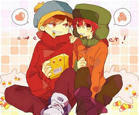 Cartman X Kyle Eric Cartman Kyle Broflovski South Park South Park Anime South Park South