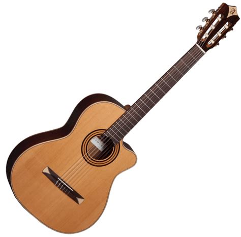 Alhambra Cross Over Cs Cw E Natural Guitarra Cl Sica