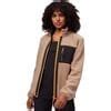 Stoic Reversible Mixed Media Sherpa Jacket Women S Clothing