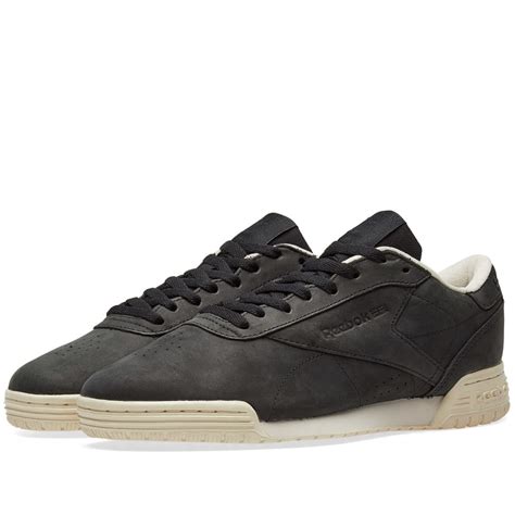 Reebok Exofit Lo Clean P Black & Paper White | END. (IE)