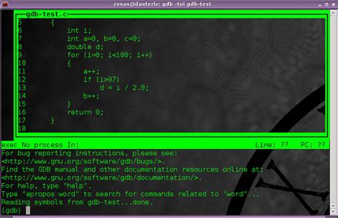How To Debug A C C Program With GDB Command Line Debugger