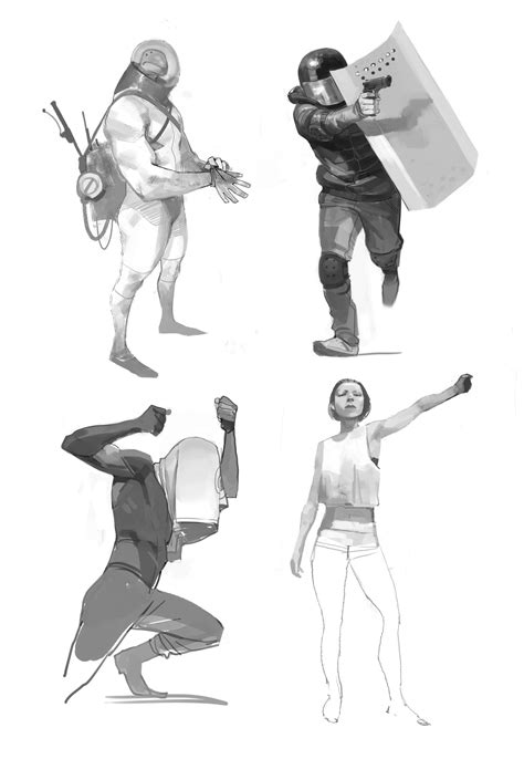 Bunch Faraz Shanyar Character Design Character Design References