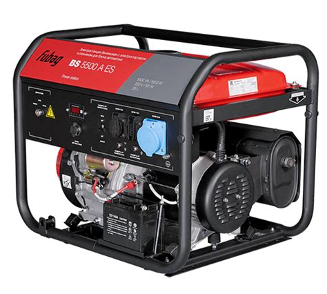 Генератор FUBAG BS 5500 A ES — купить в Москве, цена, характеристики