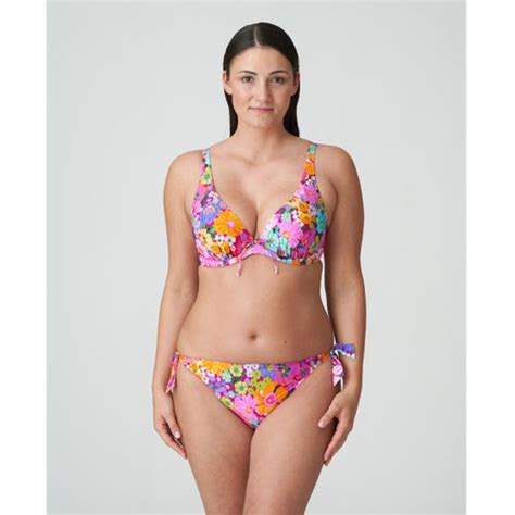 Primadonna Swim Najac Plunge Bikini Oberteil Floral Explosion Annadiva