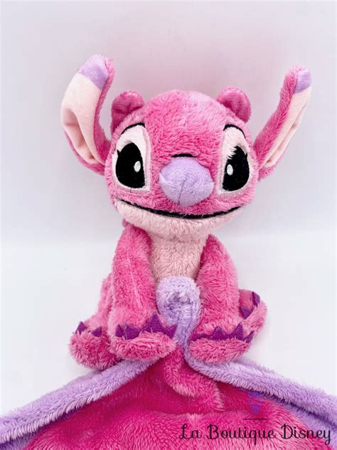 Peluche Doudou Angel Disney Simba Toys Lilo Et Stitch Rose Carr