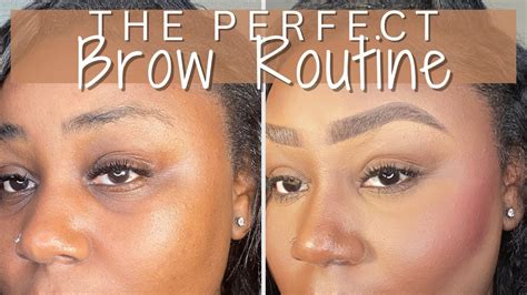 The Perfect Brow Routine Beginner Friendly Youtube