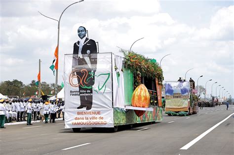 Célébration du 62e anniversaire de lindépendance de la Côte dIvoire