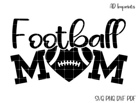 Football Mom Svg Football Mom Svg Game Day Svg Football Shirt Png