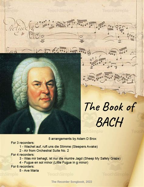 The Book Of Bach By Teach Simple